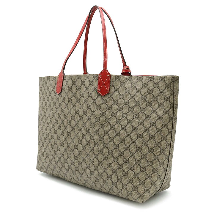 楽天市場】GUCCI グッチ GGスプリーム トートバッグ ラージトート 