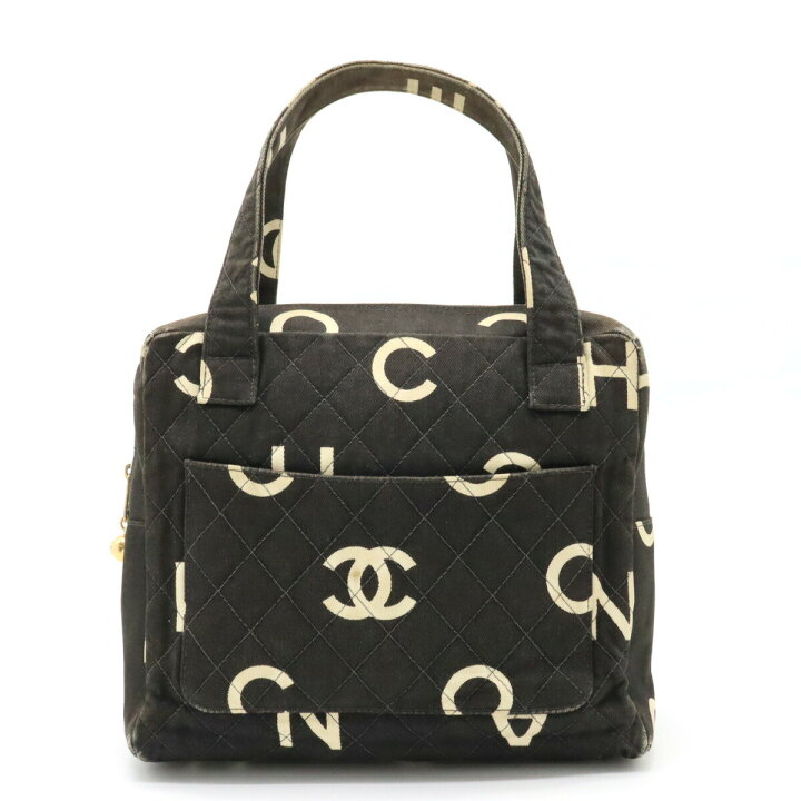 楽天市場】【バッグ】CHANEL シャネル ロゴ ココマーク ハンドバッグ 