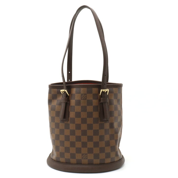 楽天市場】LOUIS VUITTON ルイ ヴィトン ダミエ マレ バケツ型 
