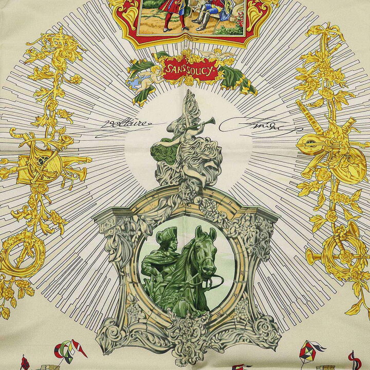 楽天市場】【アパレル】HERMES エルメス カレ90 スカーフ 大判  