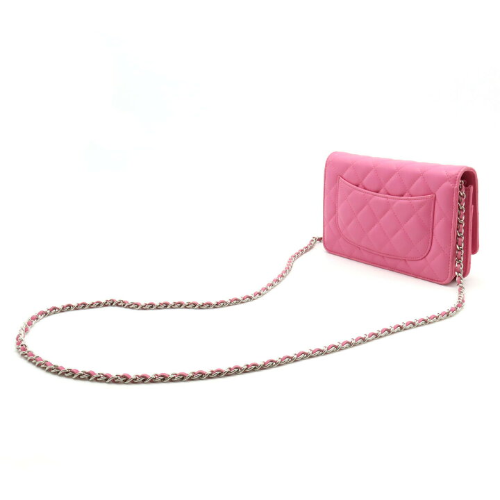 楽天市場】【バッグ】CHANEL シャネル マトラッセ チェーンウォレット  