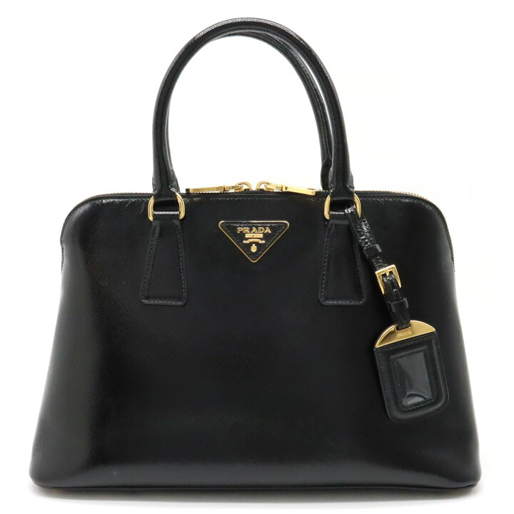 楽天市場】【バッグ】PRADA プラダ SAFFIANO VERNIC ハンドバッグ 
