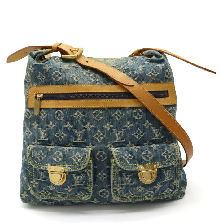 楽天市場】【バッグ】LOUIS VUITTON ルイ ヴィトン モノグラムデニム  