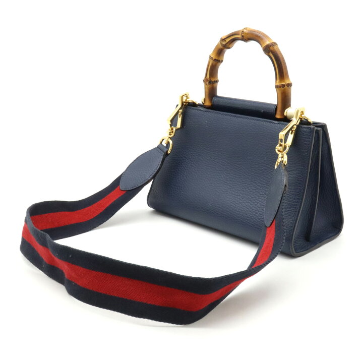 楽天市場】【バッグ】GUCCI グッチ ニムフェア バンブー ハンドバッグ  