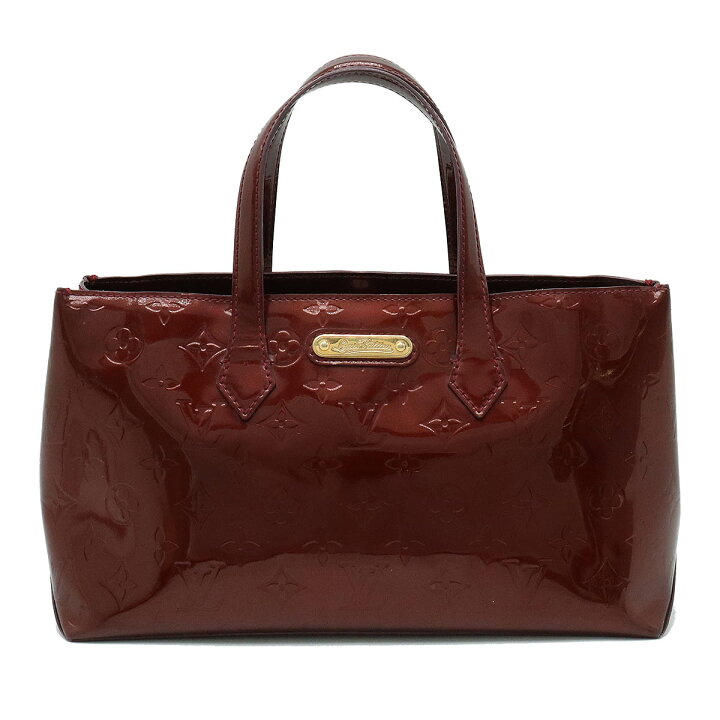 ルイ・ヴィトン ウィルシャーPM M93641 ヴェルニ レディース  