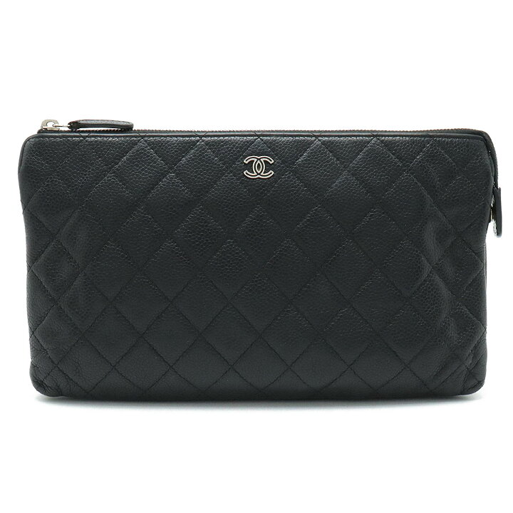 楽天市場】CHANEL シャネル ココマーク マトラッセ クラッチバッグ  