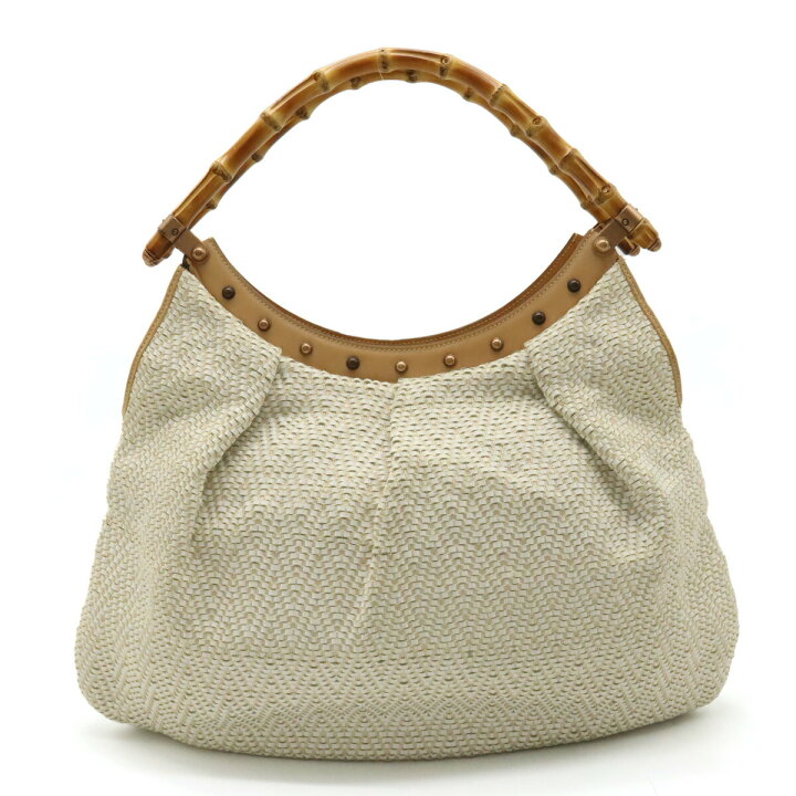 楽天市場】【バッグ】GUCCI グッチ バンブー GGキャンバス スタッズ  