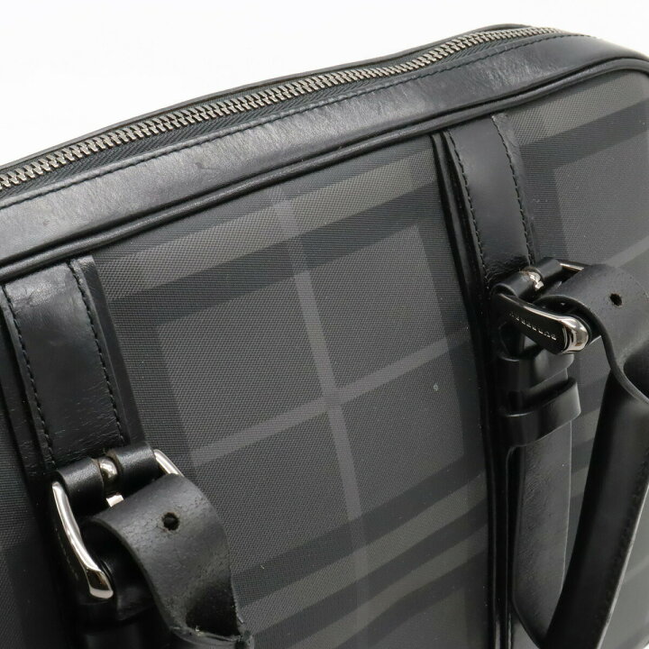 楽天市場】【バッグ】BURBERRY バーバリー チェック柄 ビジネスバッグ  
