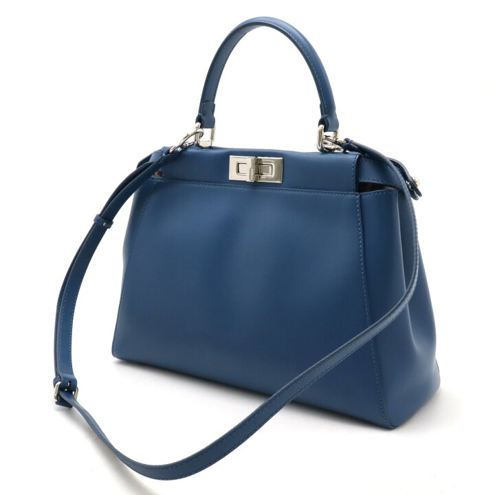 楽天市場】FENDI フェンディ ピーカブー ミディアム ハンドバッグ 