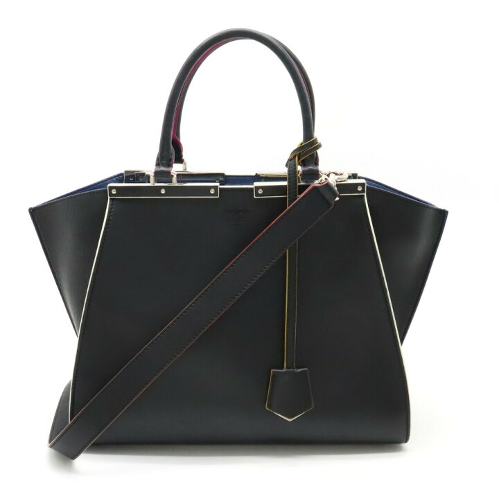 楽天市場】【バッグ】FENDI フェンディ トロワジュール ハンドバッグ  