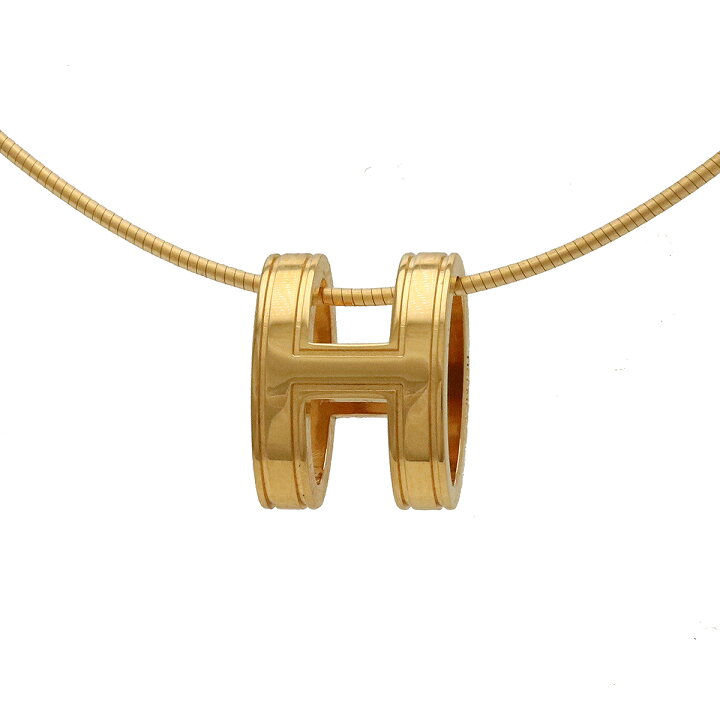 楽天市場】【ジュエリー】HERMES エルメス ポップアッシュ Hネックレス 