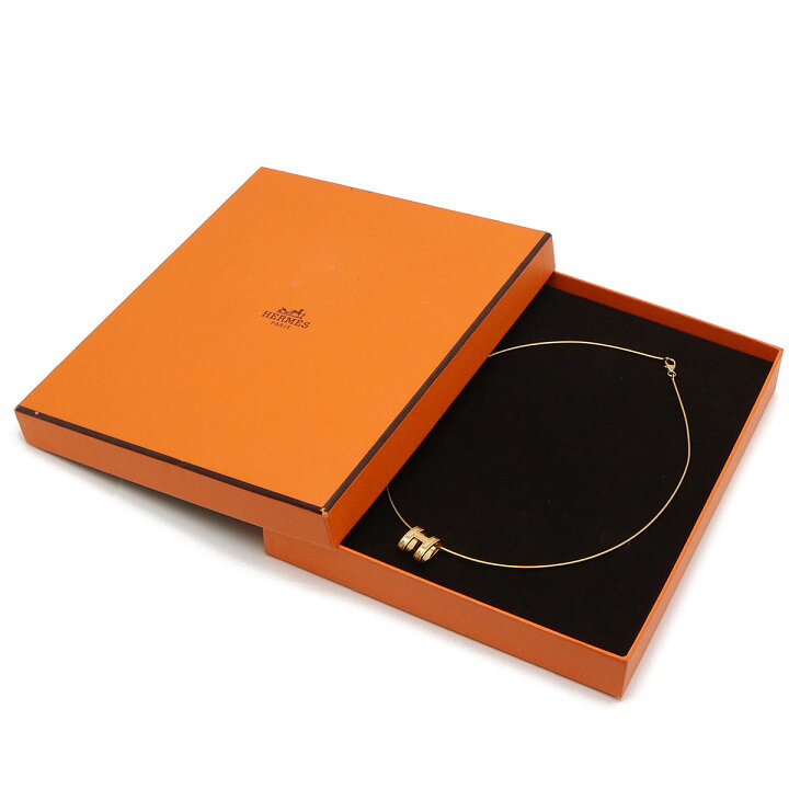 楽天市場】【ジュエリー】HERMES エルメス ポップアッシュ Hネックレス 