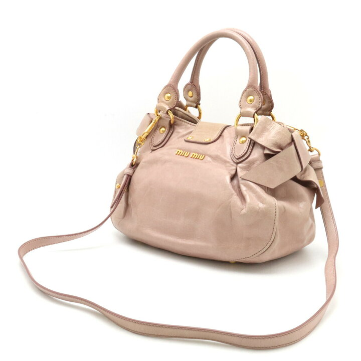楽天市場】【バッグ】Miu Miu ミュウ ミュウ ミュウミュウ サイド  