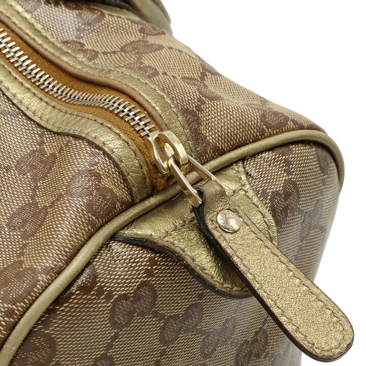楽天市場】GUCCI グッチ GGクリスタル ハンドバッグ ミニボストン 