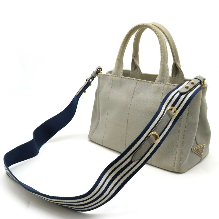 楽天市場】【バッグ】PRADA プラダ CANAPA カナパ トートバッグ 