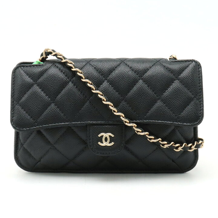 楽天市場】【バッグ】CHANEL シャネル マトラッセ キャビアスキン ココ 