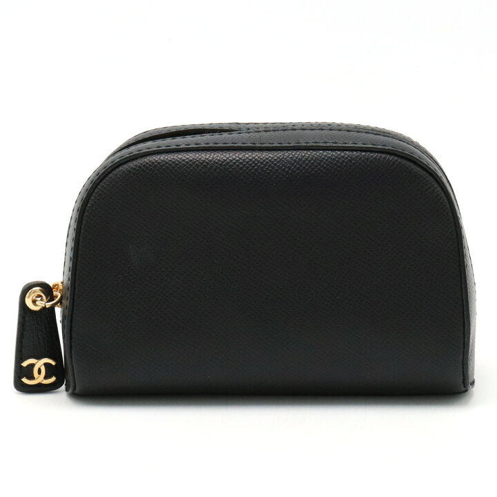楽天市場】CHANEL シャネル ココマーク キャビアスキン ミニポーチ  