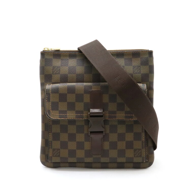 楽天市場】LOUIS VUITTON ルイ ヴィトン ダミエ ポシェット 