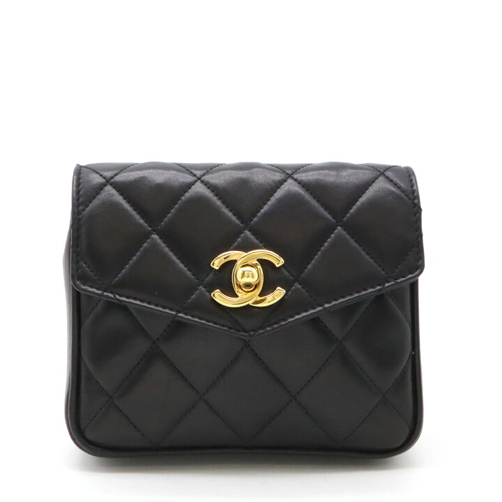 楽天市場】CHANEL シャネル マトラッセ ココマーク ベルトバッグ 