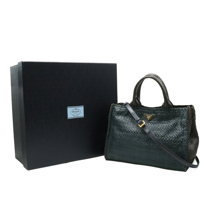 楽天市場】【バッグ】PRADA プラダ MADRAS マドラス ハンドバッグ 2WAY 