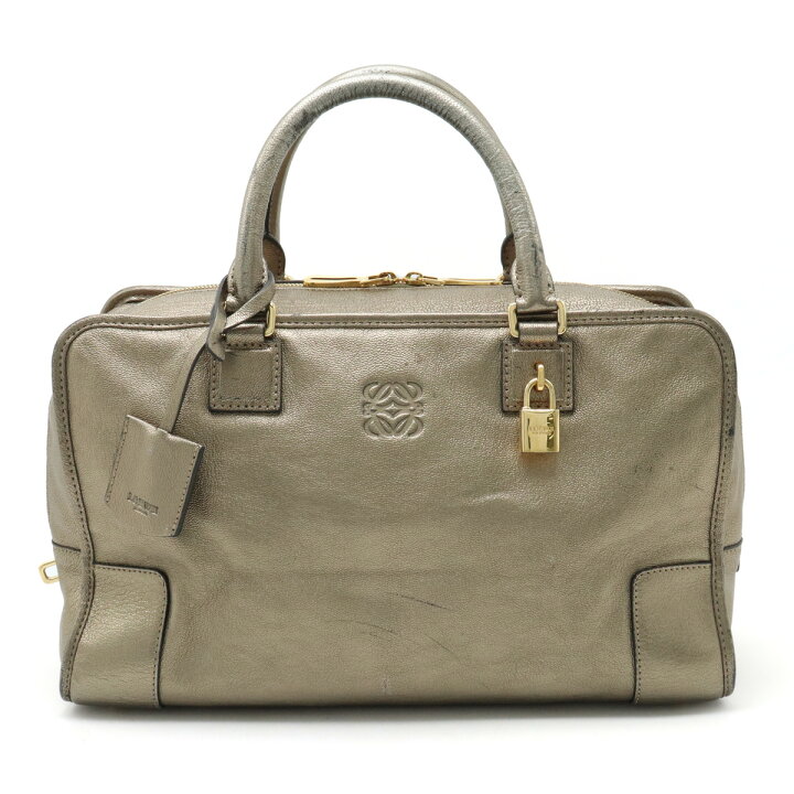楽天市場】LOEWE ロエベ アマソナ35 アナグラム ハンドバッグ ミニ 