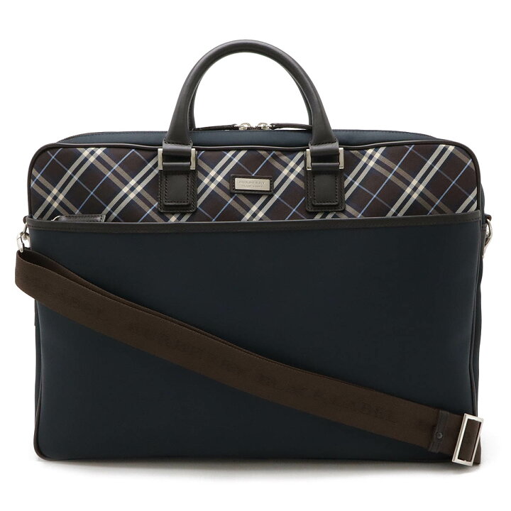 楽天市場】BURBERRY バーバリー ブラックレーベル チェック柄 ビジネス 