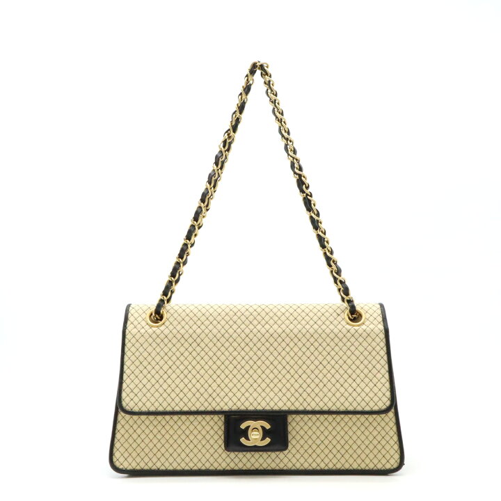 楽天市場】CHANEL シャネル マイクロキルティング ココマーク チェーン 