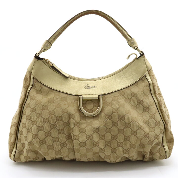 楽天市場】GUCCI グッチ GGキャンバス アビー ショルダーバッグ ワン 