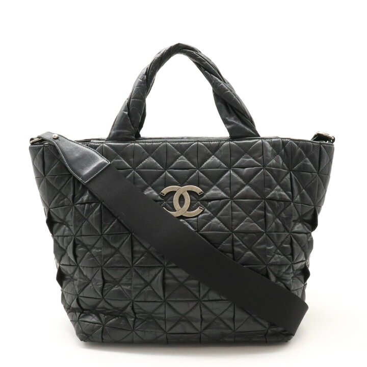 楽天市場】CHANEL シャネル ココマーク キルティング トートバッグ 