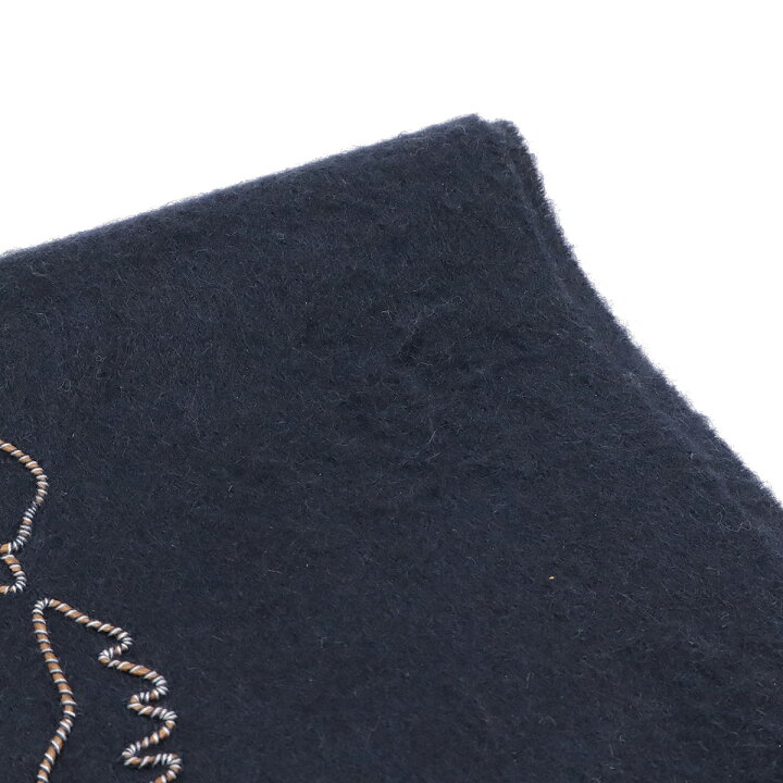 楽天市場】HERMES エルメス 王者の虎 ブロデ 刺繍 マフラー カシミア 