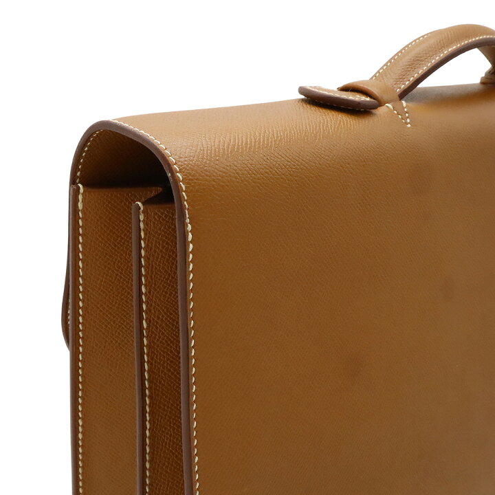 楽天市場】HERMES エルメス サックアデペッシュ38 ビジネスバッグ 