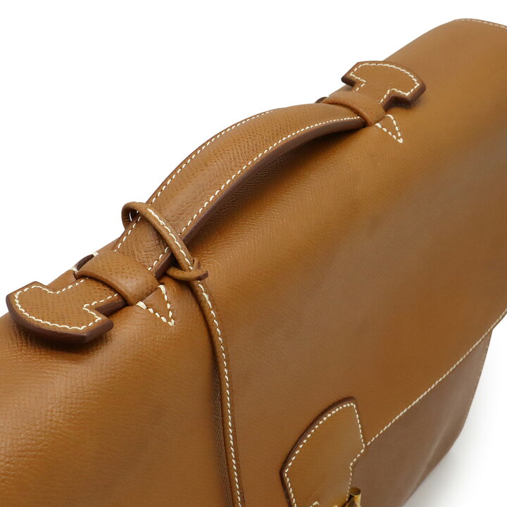 楽天市場】HERMES エルメス サックアデペッシュ38 ビジネスバッグ 