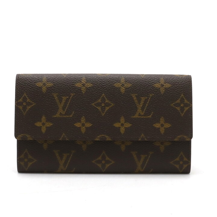 楽天市場】LOUIS VUITTON ルイ ヴィトン モノグラム ポルトフォイユ 3 
