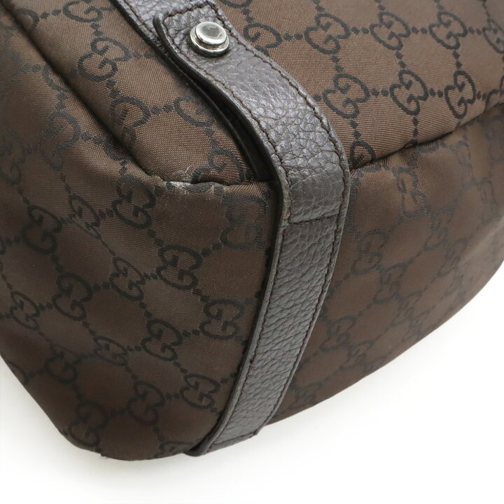 楽天市場】GUCCI グッチ GGナイロン トートバッグ ショルダーバッグ 