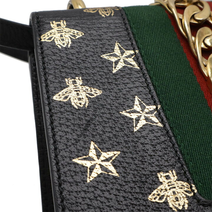 楽天市場】GUCCI グッチ シルヴィ BEE ビー スター 星 プリント 