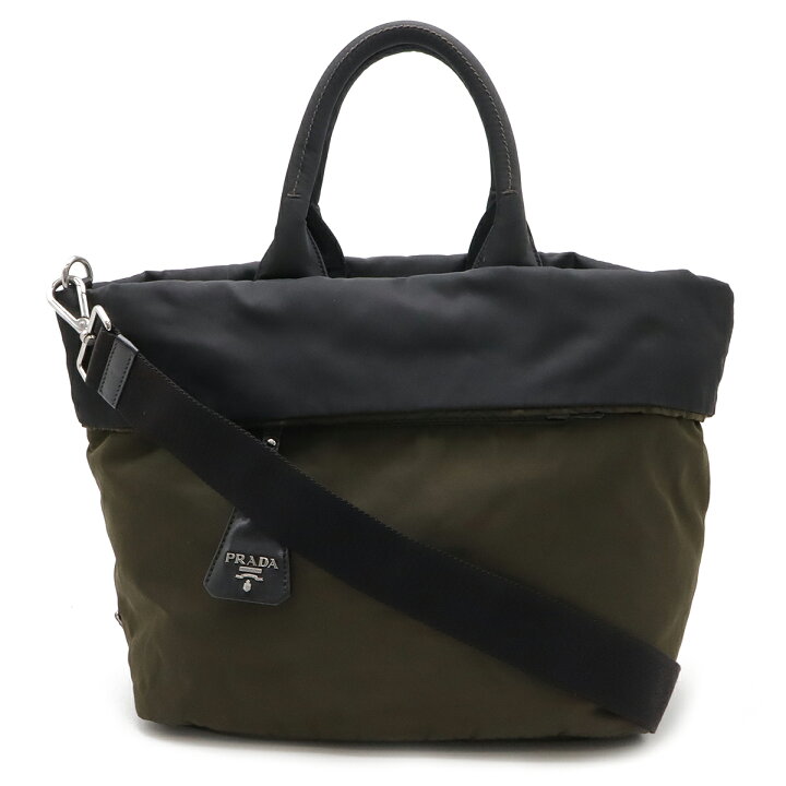 楽天市場】PRADA プラダ トートバッグ ハンドバッグ 2WAY ショルダー 
