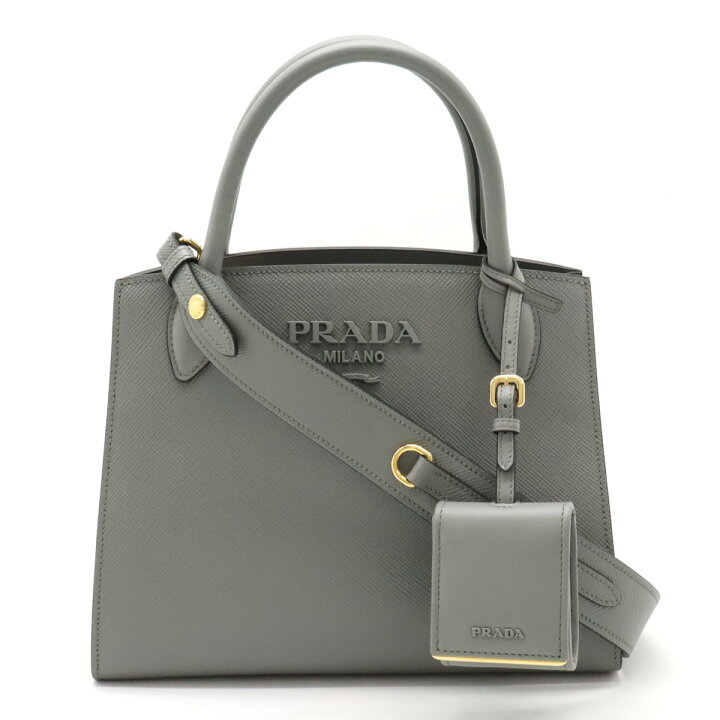 楽天市場】PRADA プラダ モノクローム スモールバッグ ハンドバッグ 