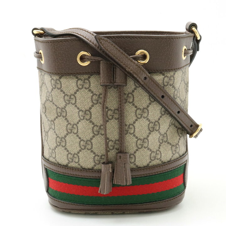 楽天市場】GUCCI グッチ オフィディア GGスプリーム ミニバケット 