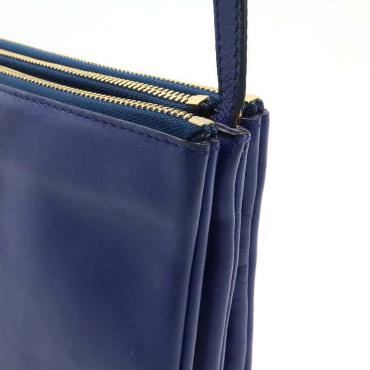 楽天市場】CELINE セリーヌ トリオ ラージ ショルダーバッグ 