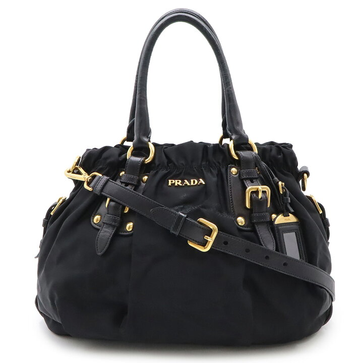 楽天市場】PRADA プラダ ロゴジャガード トートバッグ 2WAY ショルダー 
