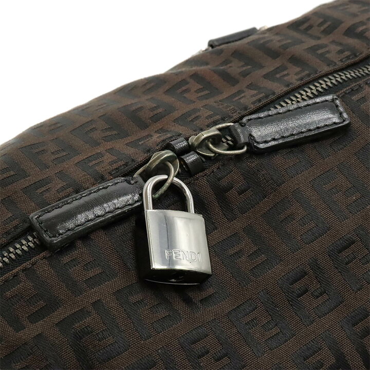 楽天市場】FENDI フェンディ ズッキーノ ズッカ柄 ボストンバッグ 2WAY 
