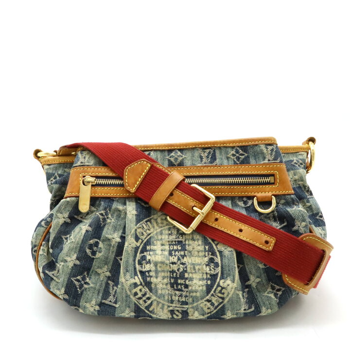 楽天市場】LOUIS VUITTON ルイ ヴィトン モノグラムデニム ポルテ 