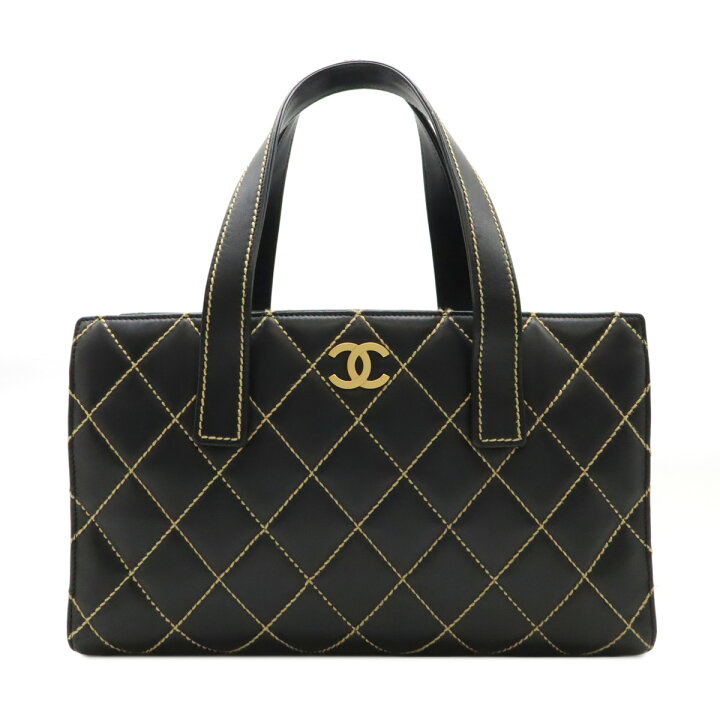 楽天市場】CHANEL シャネル ワイルドステッチ ココマーク トートバッグ 