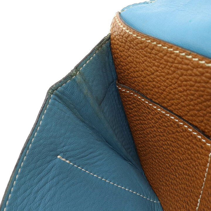 楽天市場】HERMES エルメス ドゴンデュオ ドゴンGM 2つ折長財布 二 