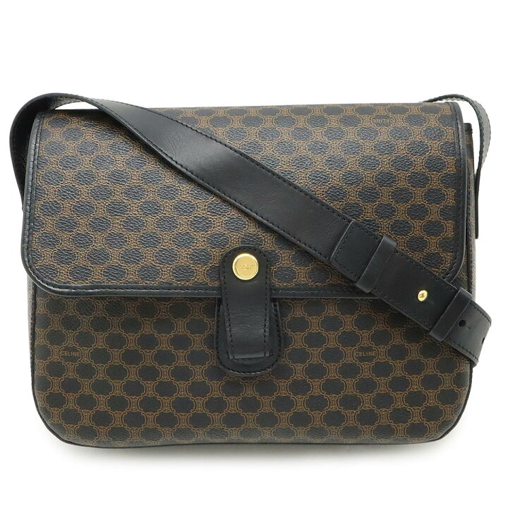 楽天市場】CELINE セリーヌ マカダム柄 ブラゾン柄 ショルダーバッグ 