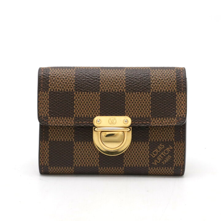 楽天市場】LOUIS VUITTON ルイ ヴィトン ダミエ ポルトモネ コアラ 