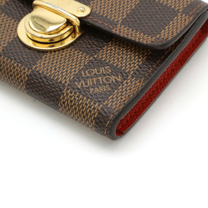 楽天市場】LOUIS VUITTON ルイ ヴィトン ダミエ ポルトモネ コアラ 