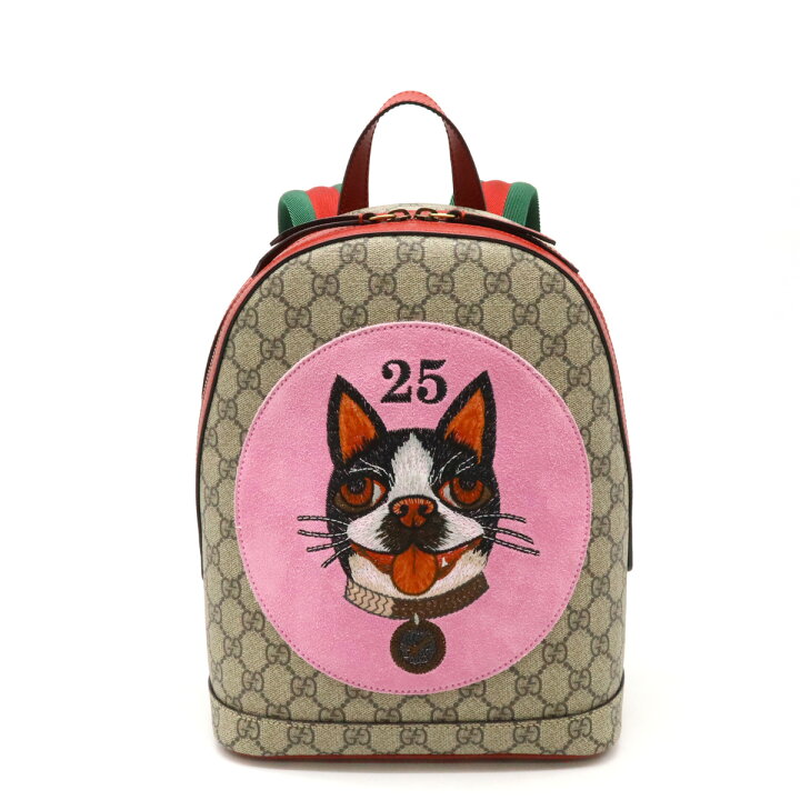 楽天市場】GUCCI グッチ GGスプリーム BOSCO ボスコ アップリケ 犬 