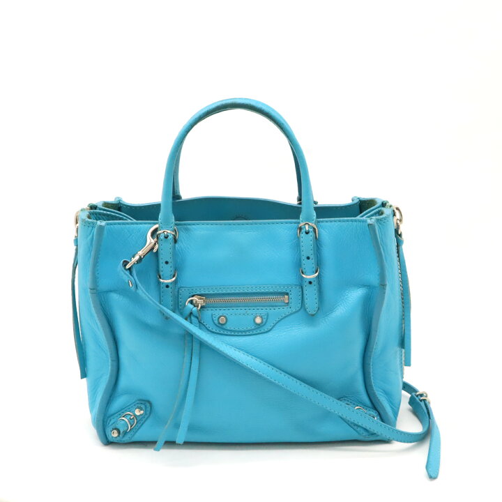 バレンシアガ ウォレット 偽物】ペーパー ミニウォレット 三つ折り財布 3914461LE4N4790 | BALENCIAGA ペーパーミニ ターコイズブルー | ハンドバッグ