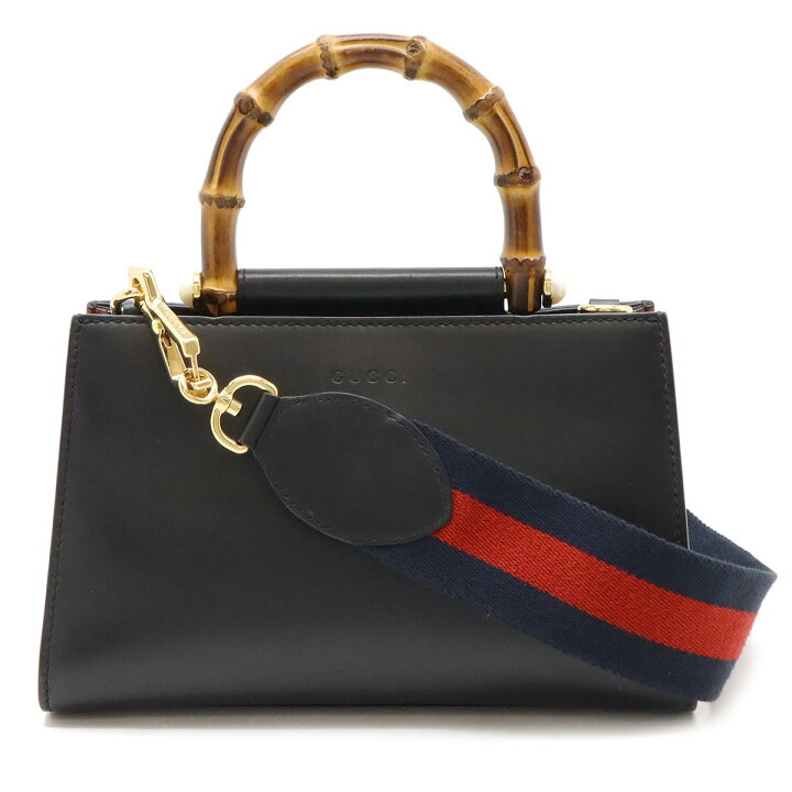 楽天市場】GUCCI グッチ ニムフェア バンブー ハンドバッグ ミニバッグ 